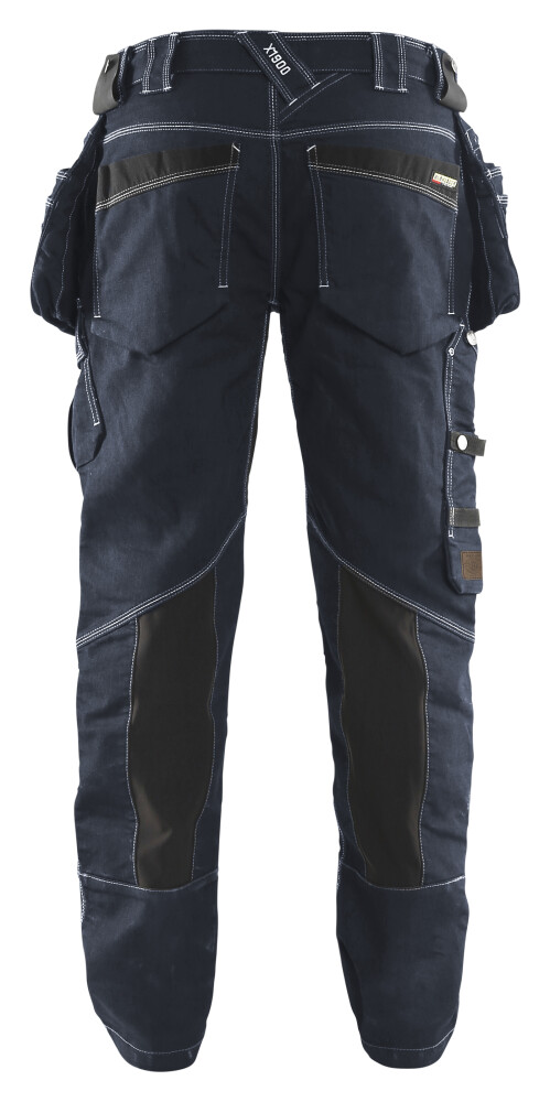 BL werkjeans stretch X1900 50 blauw/zw