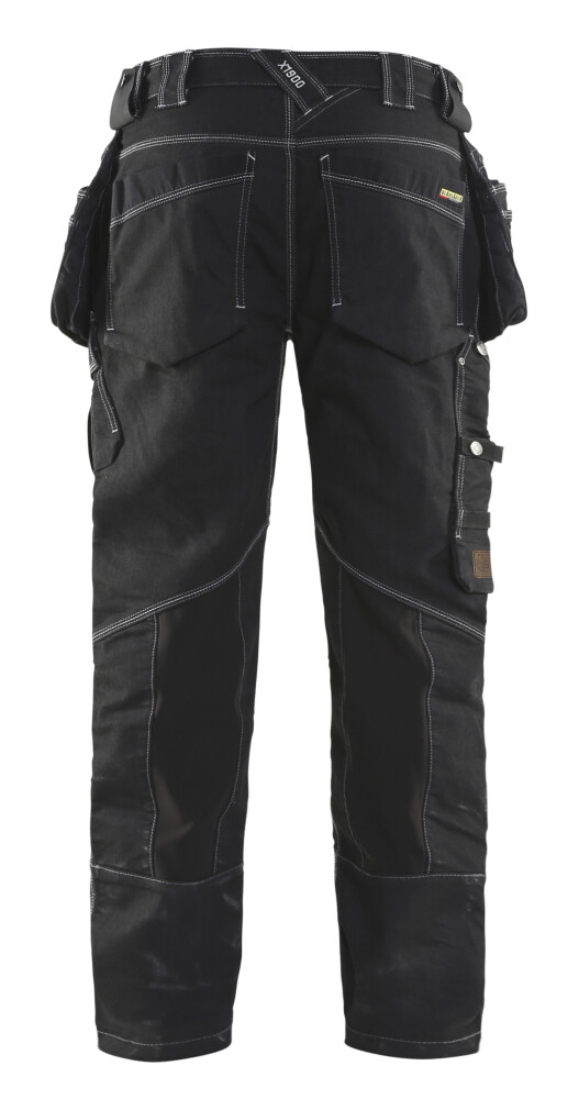 BL werkjeans stretch X1900 50 blauw/zw