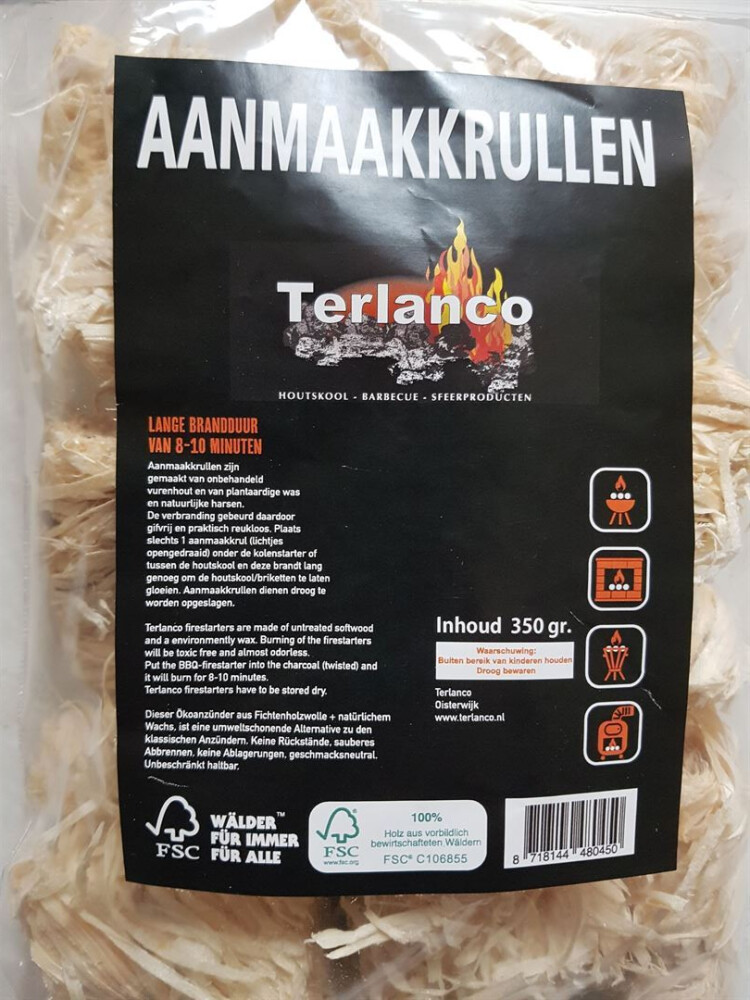 Terlanco aanmaakkrullen 1kg