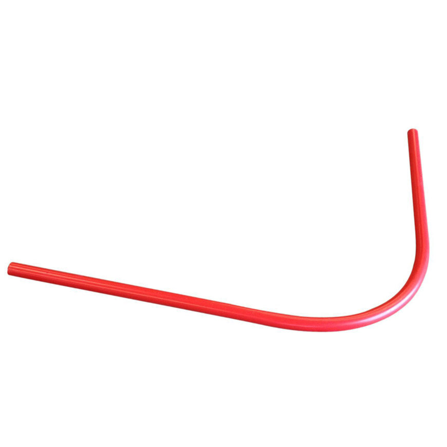 Invoerbocht 90° pvc/rood = 50 mm