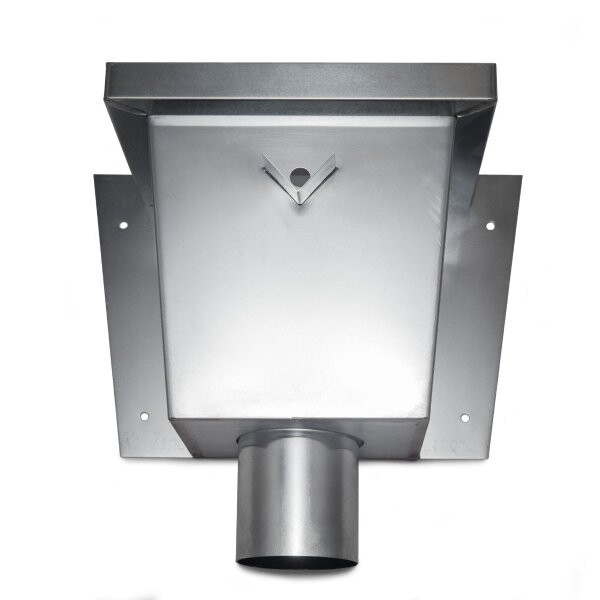 Zink vergaarbak Junior 80mm