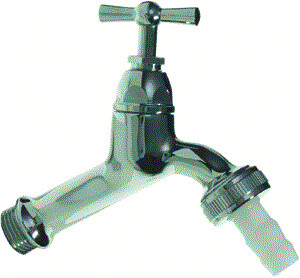 VSH tapkraan 3/4" m/kruk