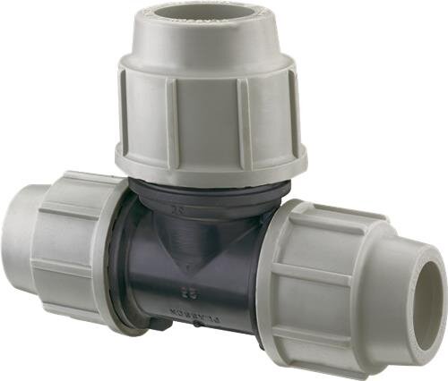 Plasson klem T-stuk 90° 50mm