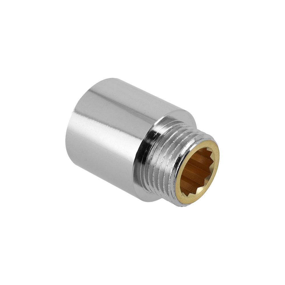 Kraanverlengstuk 3/8"x20mm chr