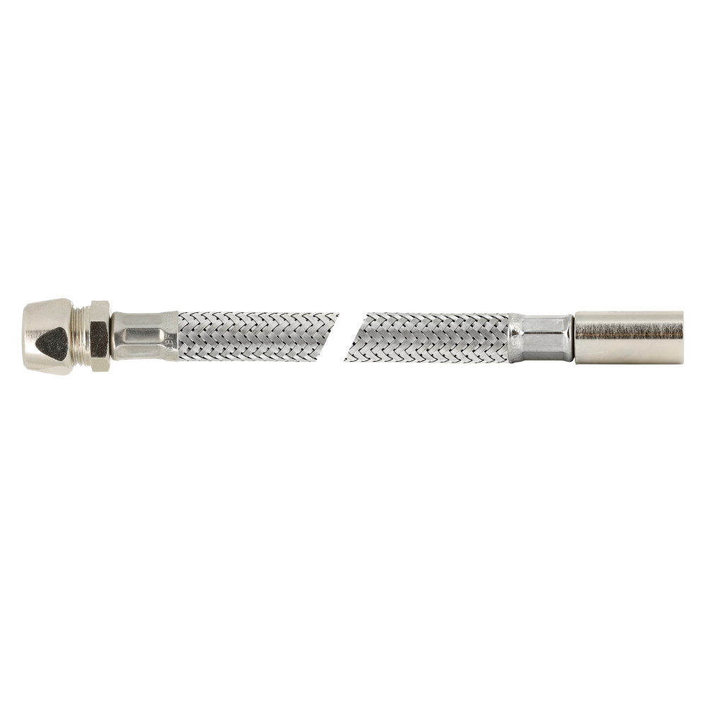 Flex slang 35cm 12mmx3/8" knel/bi