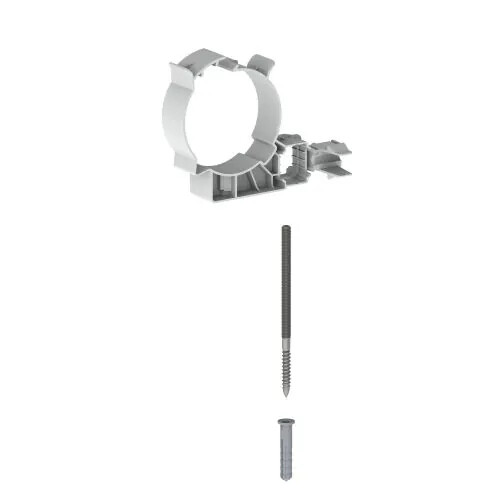 Safe-PP bevestigingsbeugel 80 wit