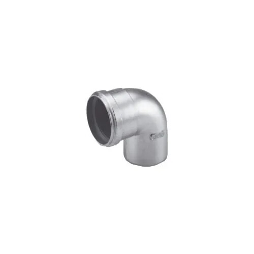 Fix dw bocht alu 90° 100