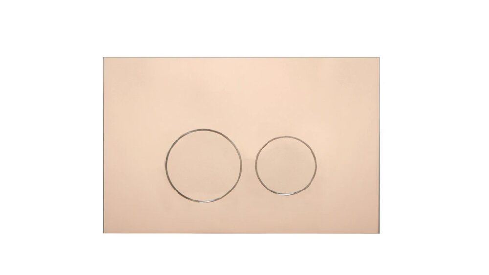 Circle bedieningsplaat rose goud