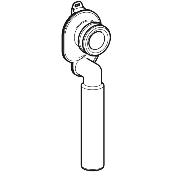 Geberit urinoirsifon vert wit