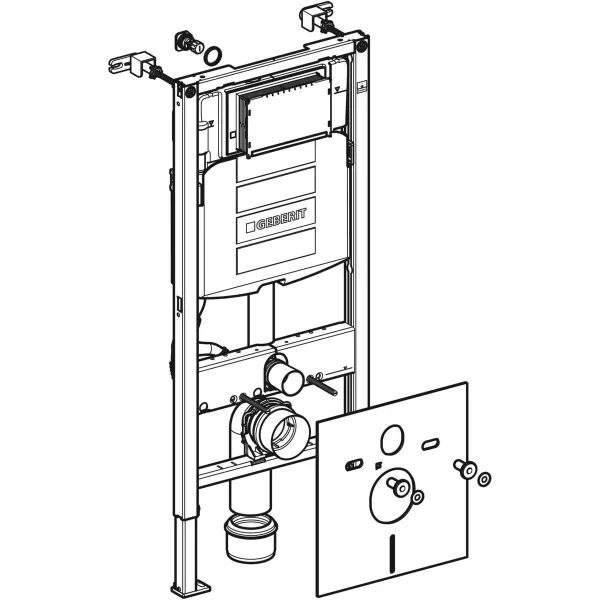 Geberit Duofix wc-element standaard 112