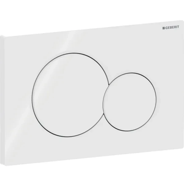 Geberit Sigma 01 mat chr bediening