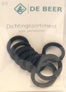 De Beer dichtingsringen perlatoren 14st