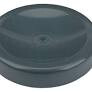 PVC kap spie eind grijs 630