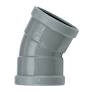 Wafix bocht 30° grijs 160 SN4/8 m/m
