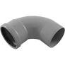 Wafix bocht 88° grijs 110 SN8 m/s