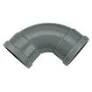 Wafix bocht 88° grijs 160 SN4/8 m/m