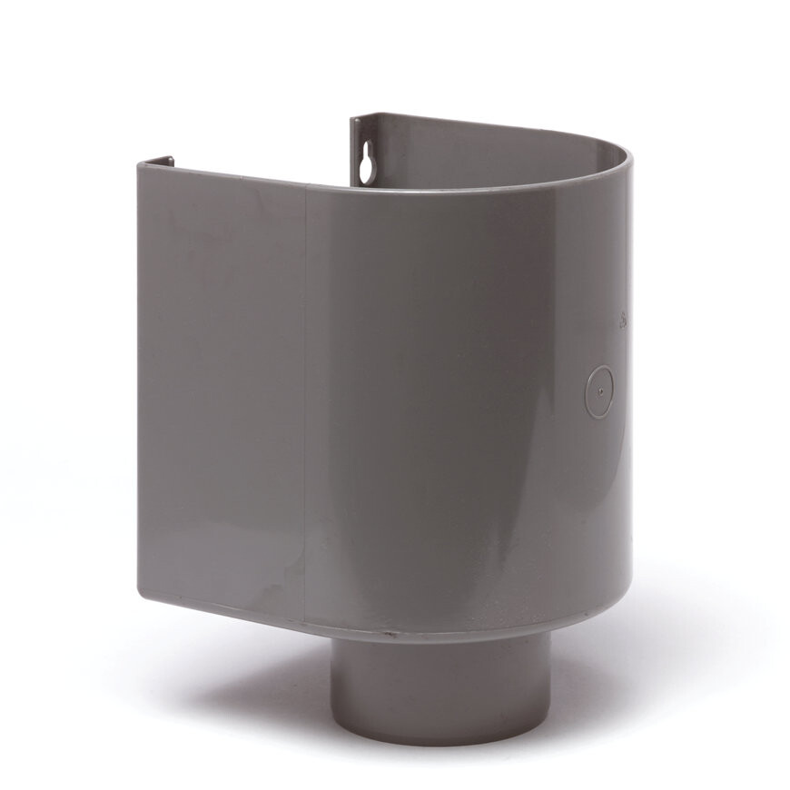 Dyka vergaarbak 80mm grijs