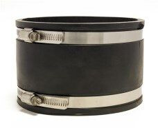 Fernco koppeling 136-118mm zwart