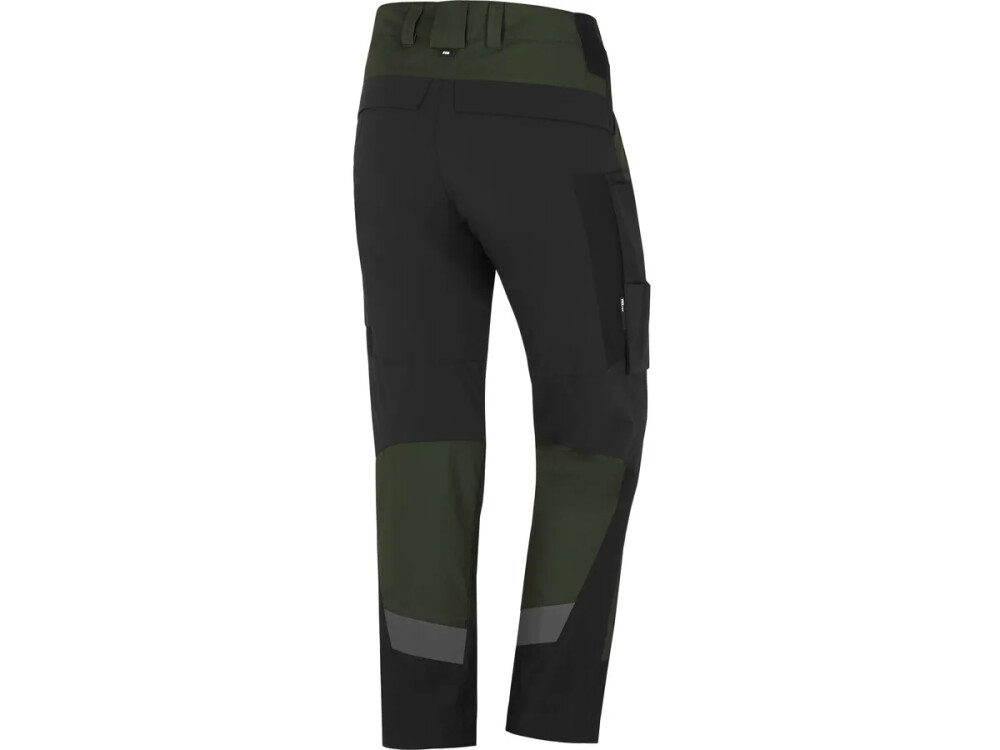 FHB Mio werkbroek 52 olijf/zwart