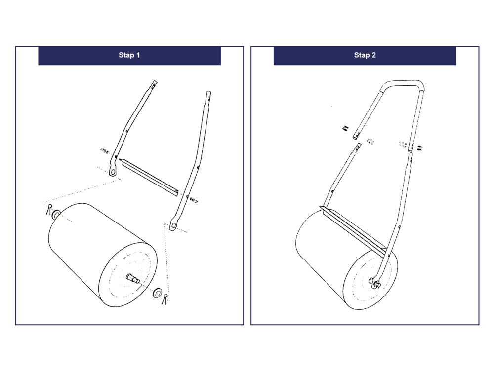 Freund gazonwals 52x30cm 35l