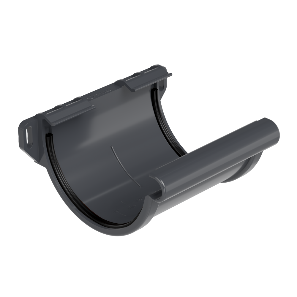 Gelaco pvc gootverbinder M90 zw