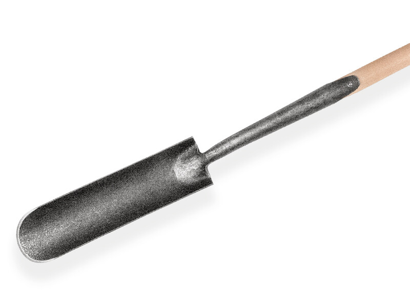 DeWit kabelspade 9cm m/essen steel