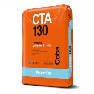 Coba CTA130 tegel poederlijm wit 25kg