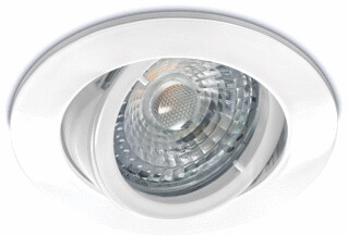 Norton inbouwspot kantelbaar wit