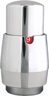 Ovus thermostaatknop M30 chr