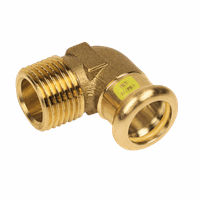 Press rk gas knie 22x1" bu