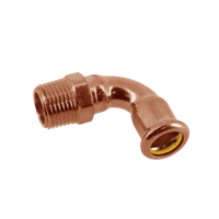 Press rk gas knie 28x1" bu