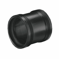 Wafix PP schuifmof zwart 75