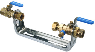 Raminex watermeter aansluitset 3/4"