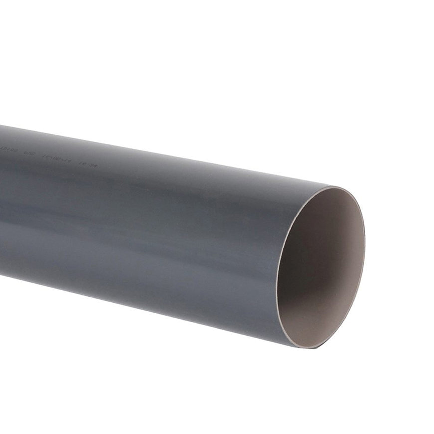 Nicoll hwa pvc 80mm l=3m antrac. RAL7016