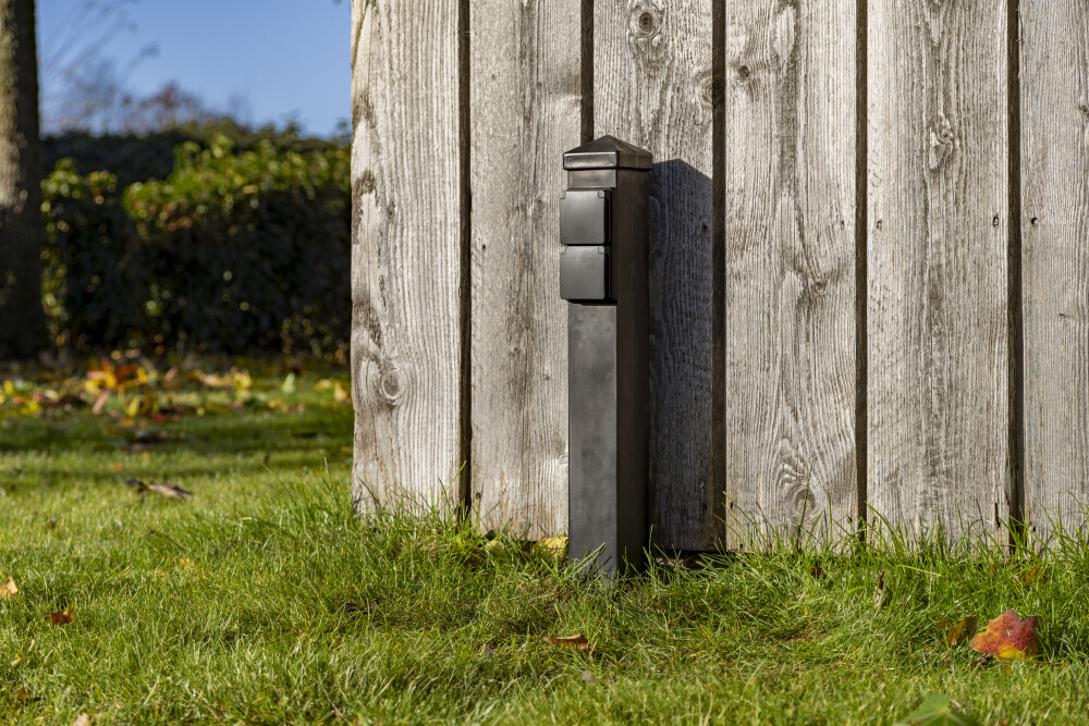 Robu paal met dubbel wcd 3x2,5 snoer