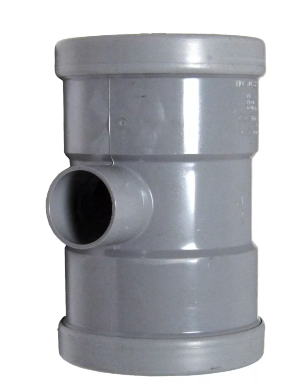 Wafix T-stuk 88° grijs 110x50 SN4 m/m/m