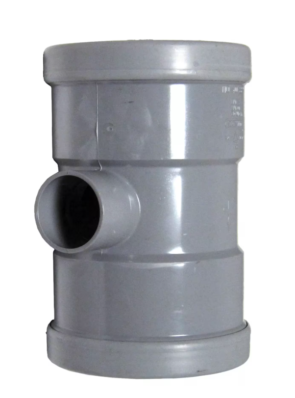 Wafix T-stuk 88° grijs 110x75 SN4 mmm