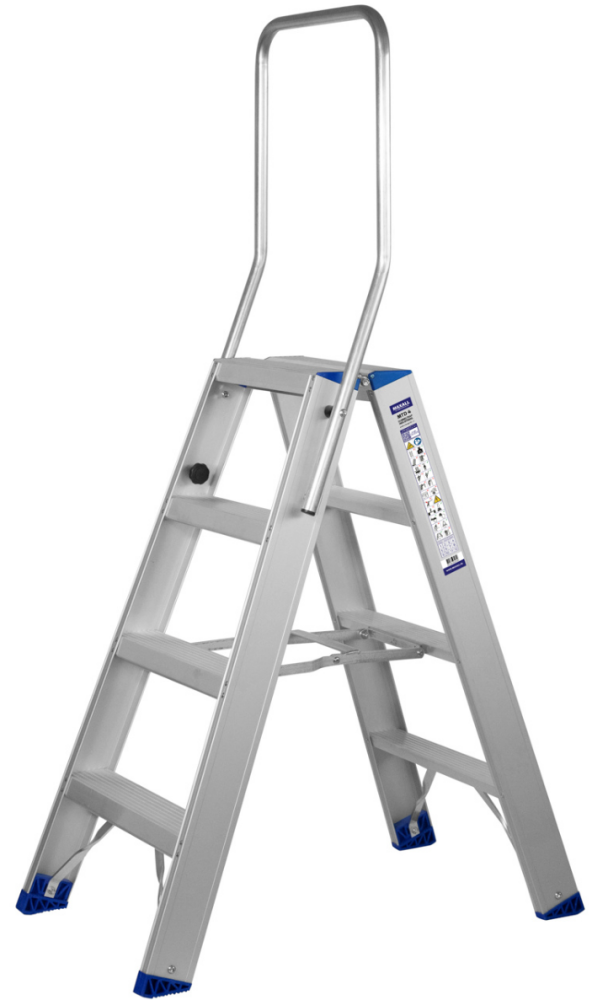 Dubbeltrap industrie 2 treden excl. beug