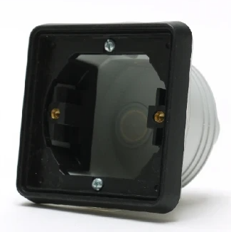 Niko Hydro inb doos/raam 1v hor zwart