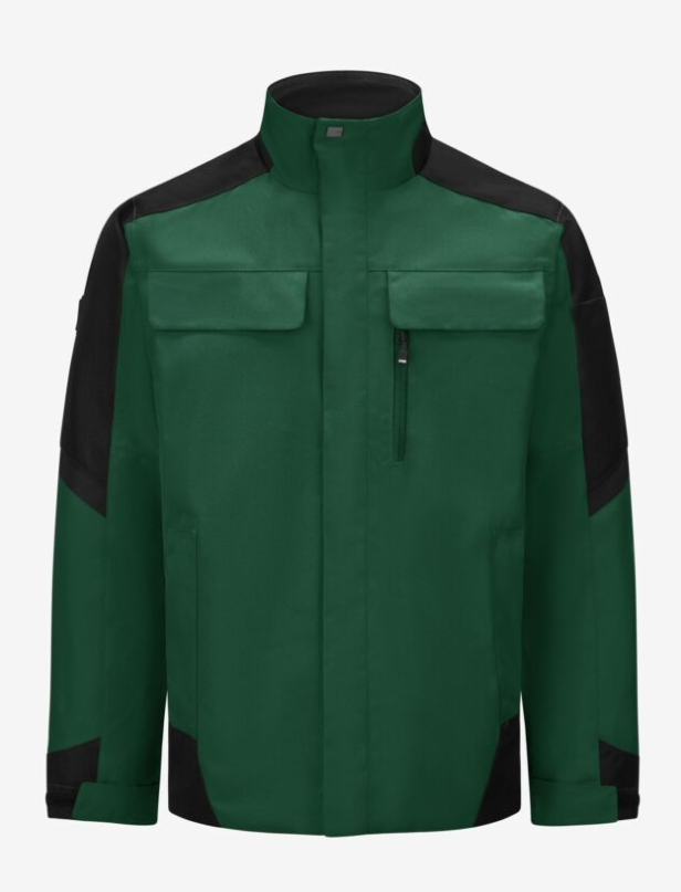FHB Lars winterjack XS groen/zwart