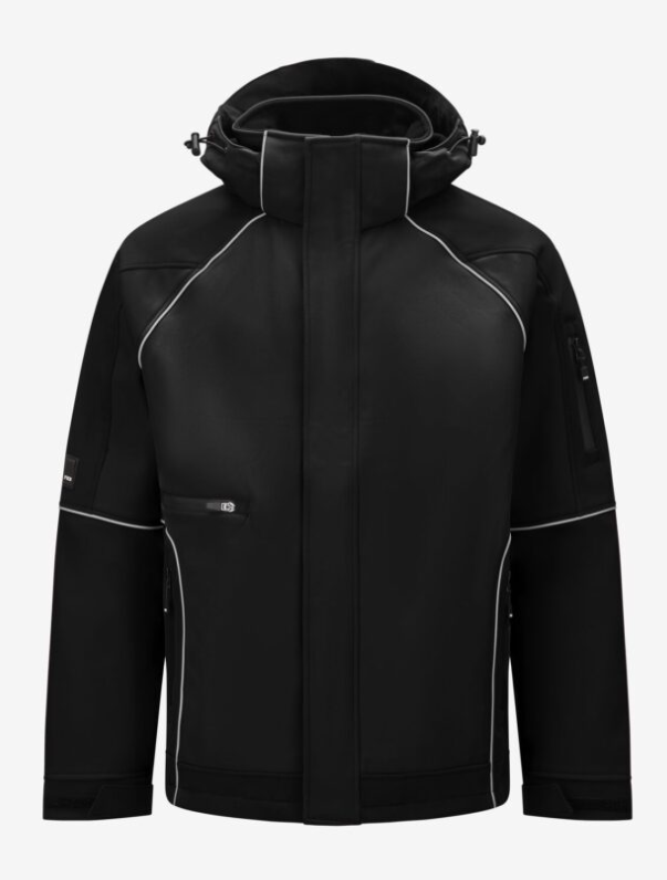 FHB Walter softshelljack S zwart