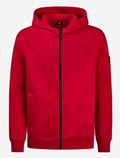 FHB Quentin hoodievest XL rood
