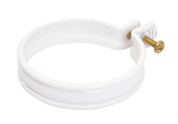 PVC beugel 110mm wit