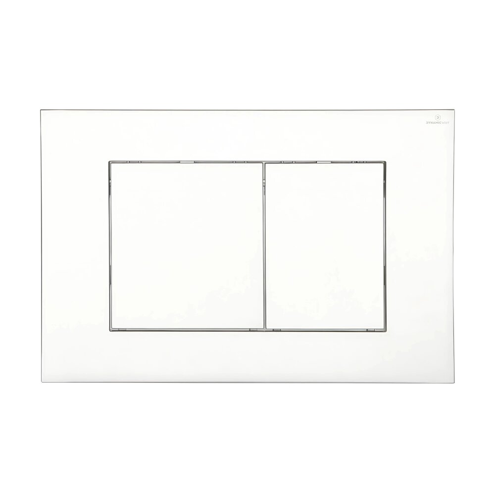 Square bedieningsplaat rvs