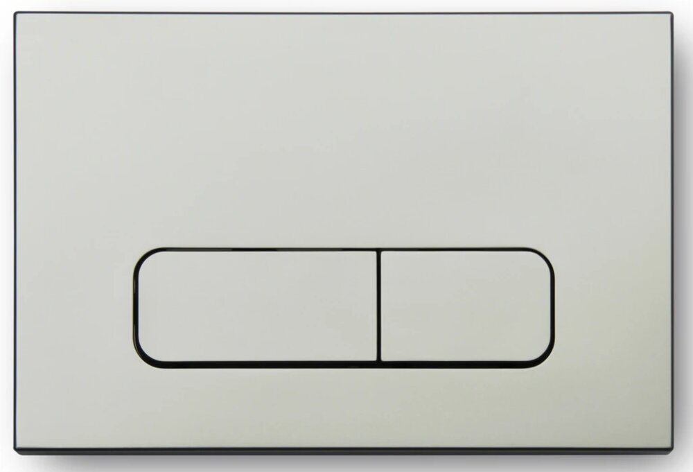 Square bedieningsplaat mat chr