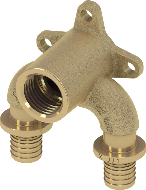 TECE flex dubbele muurplaat 20x1/2"x20