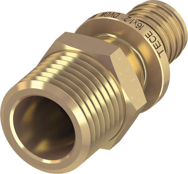 TECE flex puntstuk 16mmx3/4" bu