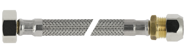 Flex slang 35cm 12mmx3/8" knel/bi