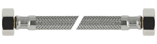 Flex slang 35cm 12mmx3/8" knel/bi