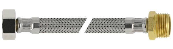 Flex slang 35cm 12mmx3/8" knel/bi